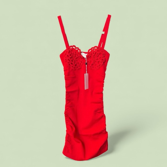 Lovers + Friends Ashlene Mini Dress in Red - Picture 2 of 7